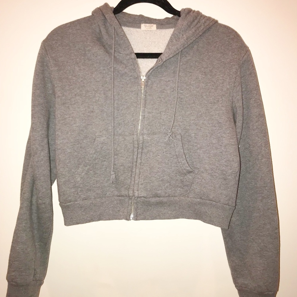 Brandy Melville cropped hoodie